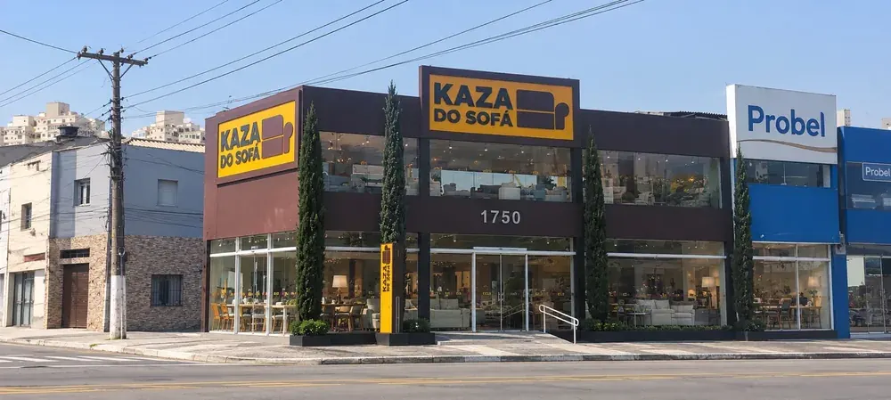 Fachada da Kaza do Sofá Tatuapé